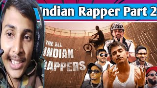 The Indian Rappers Part 2  Harshit p live Reaction [upl. by Aguayo]