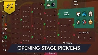 Opening Stage PickEms [upl. by Kato]