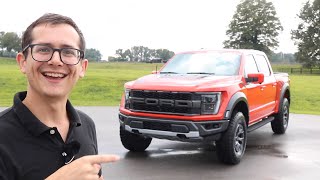 The 2021 Ford F150 Raptor is here Code Orange and 37 INCH TIRES [upl. by Dnomsed682]