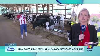 Produtores Rurais Últimos Dias para Atualização do Cadastro CIDASC [upl. by Ikoek783]