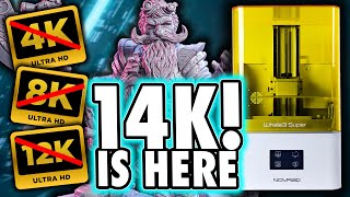 Nova 3d Whale Ultra 14k Review  OMG WOW The Worlds First 14k Printer [upl. by Keese]