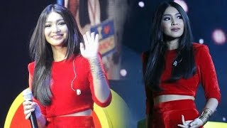 Sleeklook ni Nadine sa kanyang red outfit PANALO [upl. by Broucek]