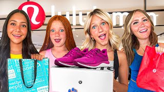 i BOUGHT MY 8 KiDS their DREAM SUMMER LULULEMON WORKOUT GEAR ❤️✨ [upl. by Gadmann]