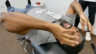 30 Years of PAIN Gone in 2 Y Strap CHIROPRACTIC ADJUSTMENTS [upl. by Norvil]