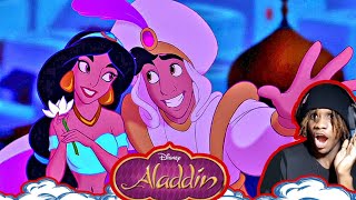 Aladdin 1992 Movie Reaction 🏜 🏝 [upl. by Einnor506]