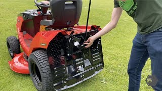 How to install ALKO Tractor mower Mulch Plug [upl. by Aela512]