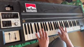 Hohner Clavinet Pianet Duo  sofa repairing amp tuning [upl. by Awra7]