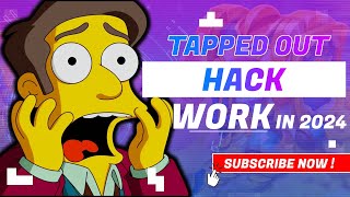 THE SIMPSONS TAPPED OUT HACK  4665 MARZO 2024  DONUTS UNLIMITED FREE [upl. by Alonzo464]