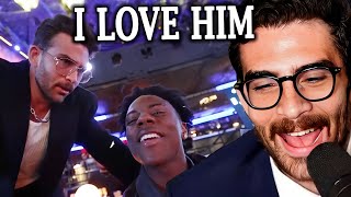 Hasan Meets IShowSpeed At The Streamer Awards  Hasanabi Reacts [upl. by Nuawed]