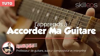 TUTO Japprends à accorder ma guitare  Tuto guitare débutant [upl. by Ahsyt441]