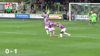 GOALS Forest Green Rovers 1  2 Barnet [upl. by Junia]