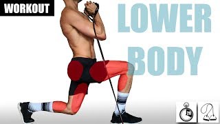 QUICK RESISTANCE BAND LEG WORKOUT [upl. by Royal126]