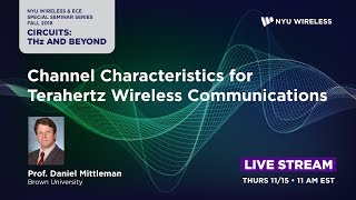 Channel Characteristics for Terahertz Wireless Communications [upl. by Lonergan]