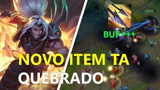 NOVO ITEM YUN TAL TA FORTE NO YASUO [upl. by Gallenz690]