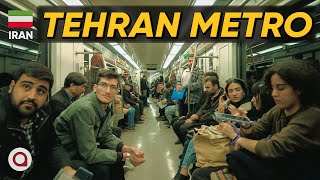 Exploring Tehrans Metro What Does The Iranian Society Look Like In The Subway [upl. by Eitsirk]