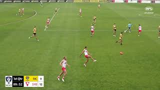 2024 VFL Round 2 Richmond v Sydney Swans [upl. by Ahtilat]