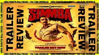 Simmba  Official Trailer  Review  Ranveer Singh  Sara Ali Khan  Sonu Sood  Rohit Shetty [upl. by Leuqer422]