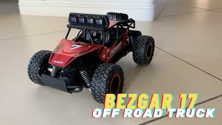 BEZGAR 17 High Speed 20 KMH Off Road RC Truck Unbox and Test [upl. by Seuqcaj]