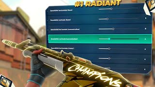 Valorant Console Top 1 Radiant  BEST SETTINGS [upl. by Shellans305]