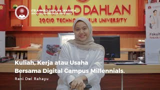 KULIAH KERJA atau USAHA BERSAMA DIGITAL CAMPUS MILENNIALS  ITB AHMAD DAHLAN JAKARTA [upl. by Janith]