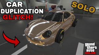 Solo Car Duplication Glitch in GTA 5 Online Working After Latest Update All Platforms [upl. by Niwrud]