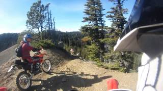 Taneum Quartz Mountain Fall Colors Ride Dirtbike Dualsport  Browser Friendly [upl. by Alodi130]