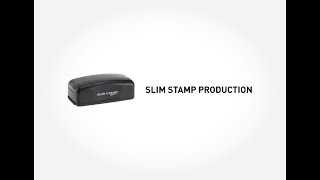 How to Produce a Trodat Slim Stamp [upl. by Huntington]