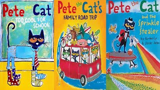 ❤️Pete the Cat BOOKS  Read Aloud for Kids [upl. by Kristy]