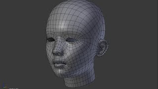 Blender modeling time lapse  Head [upl. by Alidia]