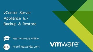 vCenter Server Appliance Backup amp Restore [upl. by Vogele]