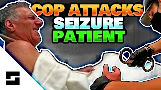 Cop Tases and Arrests SEIZURE PATIENT [upl. by Ertnod216]