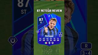 87 Retegui Review in EA Sports FC 25 shorts short fc25 eafc25 fifa ultimateteam seriea [upl. by Millard]