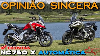 Honda NC 750 X DCT Moto AUTOMÁTICA para cidade e estrada Avaliação completa Preço VALE a PENA [upl. by Winifred351]