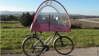 Roofbi Regenschutz fürs Fahrrad [upl. by Yetsirhc]