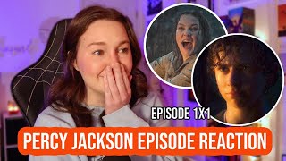 Percy Jackson and the Olympians  Episode 1 REACTION [upl. by Vizzone]