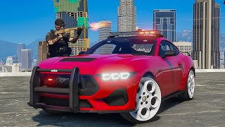 Trying To Be Corrupt Cop In GTA5 RolePlay [upl. by Melicent976]