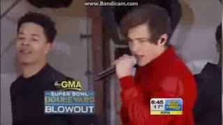 Austin Mahone Performs Mmm Yeah on Good Morning America GMAustin [upl. by Alphonsa846]