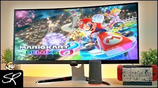 BenQ EX3501R 35quot HDR UltraWide Gaming Monitor Review  Best Gaming Display  Raymond Strazdas [upl. by Crescin]