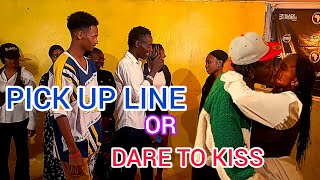 Pick Up Line Best pick up line gets a kiss theemmmshow LimbofestOfficial [upl. by Inattyrb]