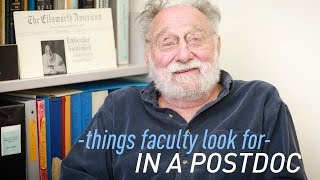 Things Faculty Look for in a Postdoc [upl. by Naz447]