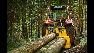 Premium forestry winch 55Hpro by Uniforest [upl. by Anotal]