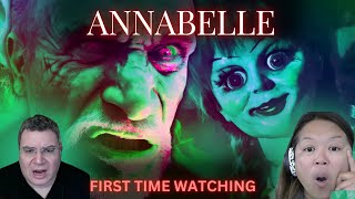 Annabelle 2014  FIRST TIME WATCHING  Movie Reaction  Elaine and Joseph [upl. by Ole953]