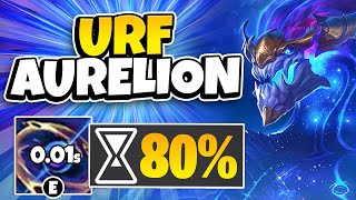 REWORKED AURELION SOL IN URF STACK STARDUST 4X FASTER AND SPAM GLOBAL NUKES [upl. by Assilam]