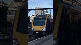 195005 with an Ilkley departing Leeds [upl. by Aivekahs]