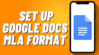 How to Set Up Google Docs MLA Format 2024 [upl. by Stace237]