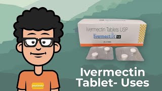 Ivermectin 12 Tablet Uses  Ivermectin Tablet dose  Ivermectin review  Ivermectin Side effects [upl. by Melony]