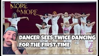 TWICE MORE amp MORE DANCE PRACTICEDANCER REACTION [upl. by Marston874]