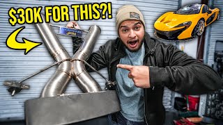 How To Make A 30000 Titanium Exhaust For A 2000000 Flooded McLaren P1 FROM SCRATCH [upl. by Ahsocin]