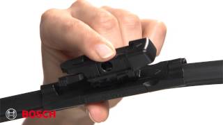 Bosch Wiper Blades  Toplock Installation Video II1031 A2B [upl. by Dorisa]