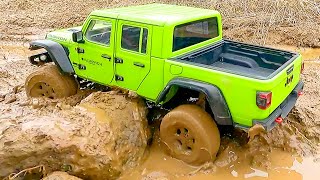 EXTREME RC RECOVERY MISSION 😲 From Mud Pit to Mountain Peak [upl. by Nnayelhsa447]